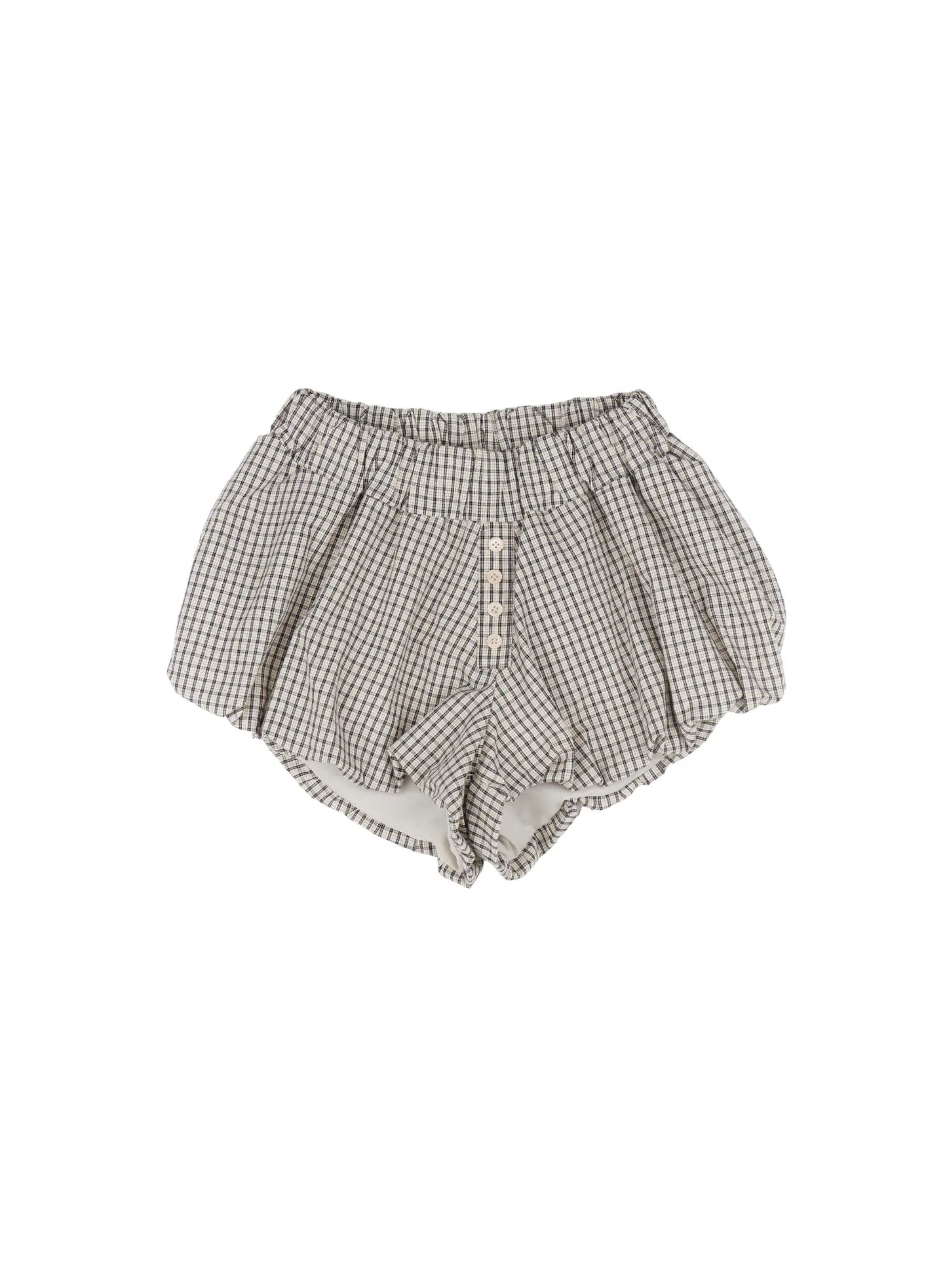 Checkered Balloon Shorts CF503