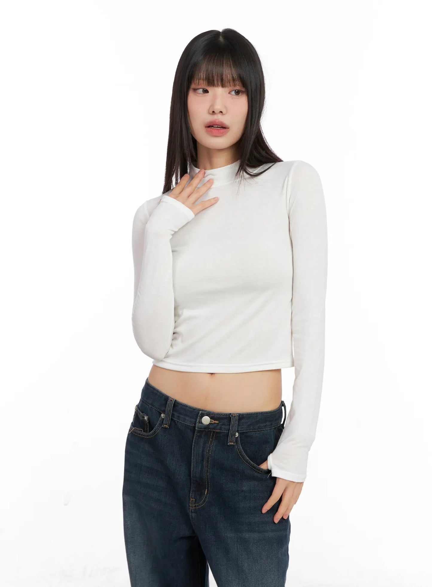 Basic Thermal Turtleneck Top CN520