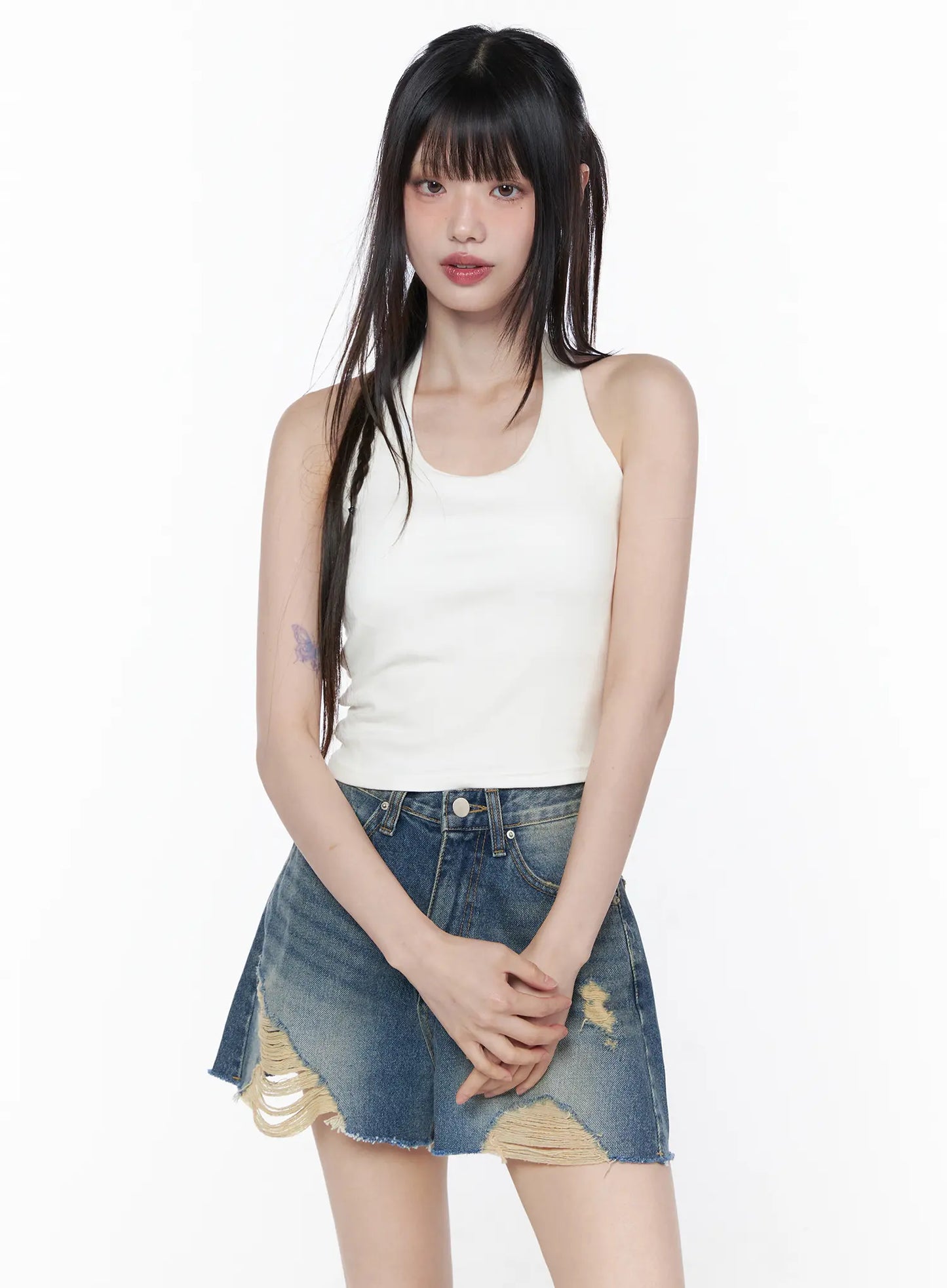 Basic Halter Neck Tank CU519