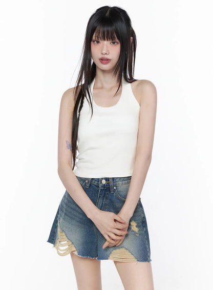 Basic Halter Neck Tank CU519