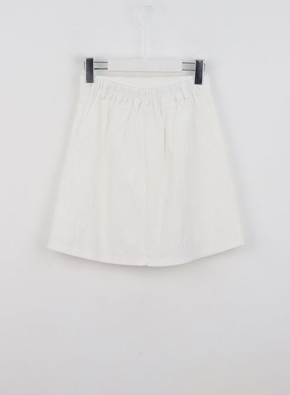 A-Line Basic Mini Skirt OL328