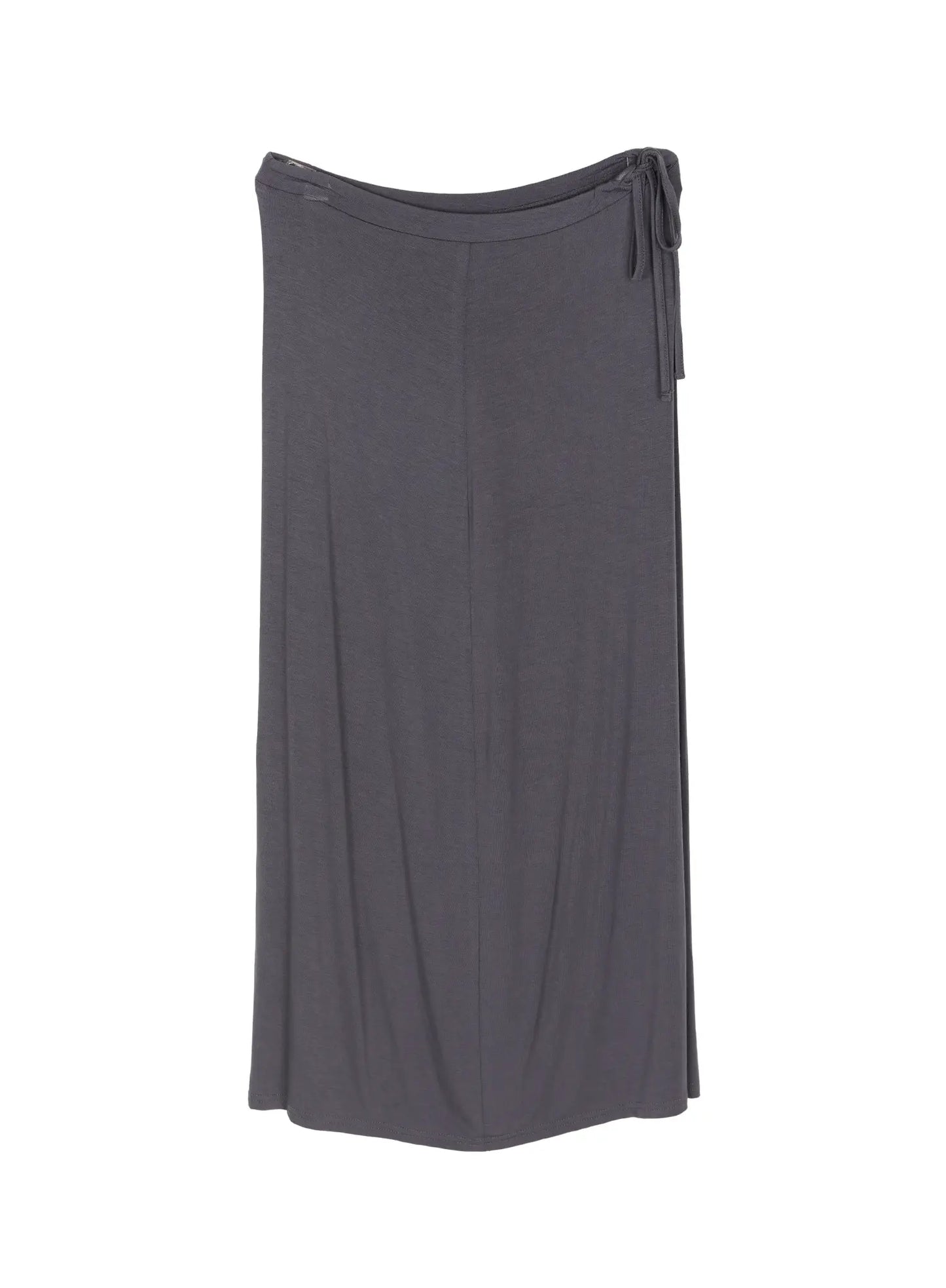 Basic Drawstring Maxi Skirt CU517