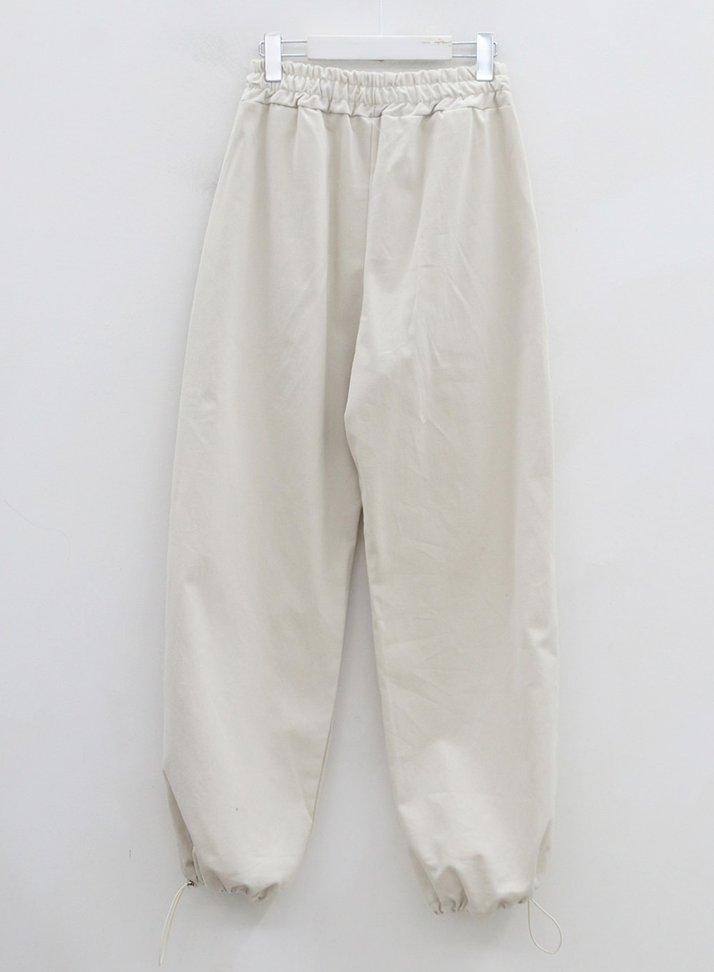 Ankle String Elastic Wide Pants OO28