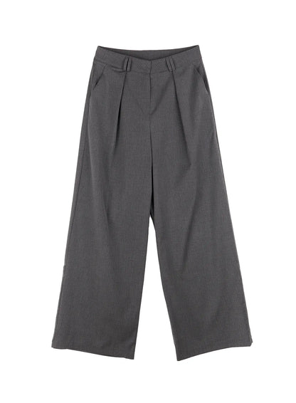 Classic Striped Wide Trousers CN518