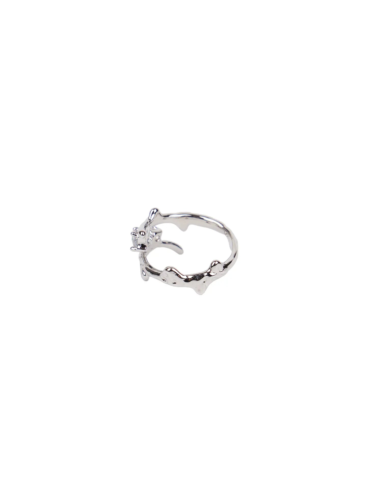 Blue Cubic Ring CA508
