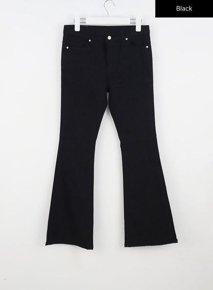 Bootcut Cotton Pants CA325