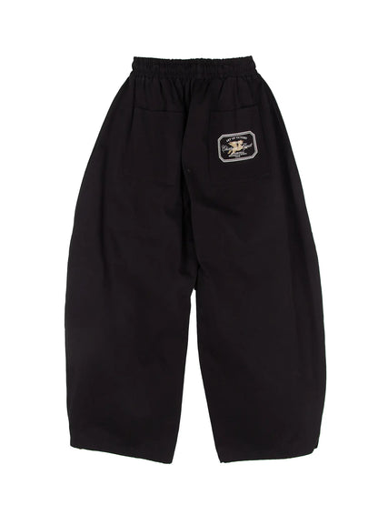 Back Pocket Detail White Pants CJ512