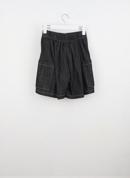 Cargo Denim Shorts OU326