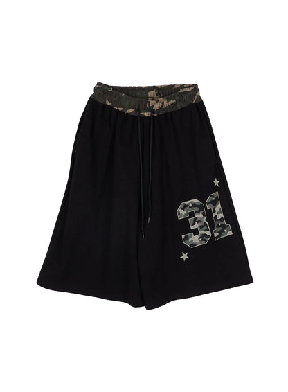 Camo Print Bermuda Shorts CY513