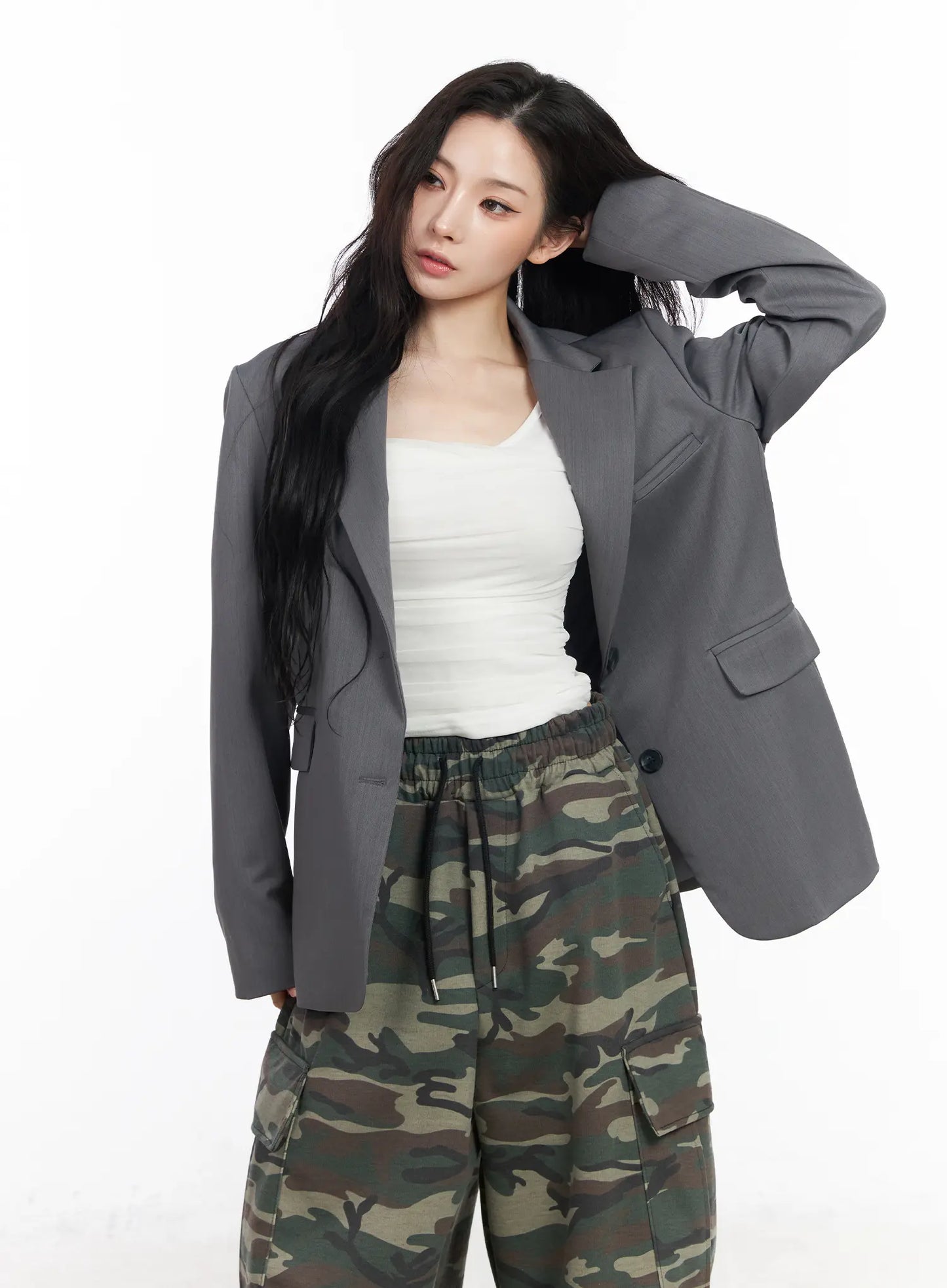 Casual Oversized Blazer CM518