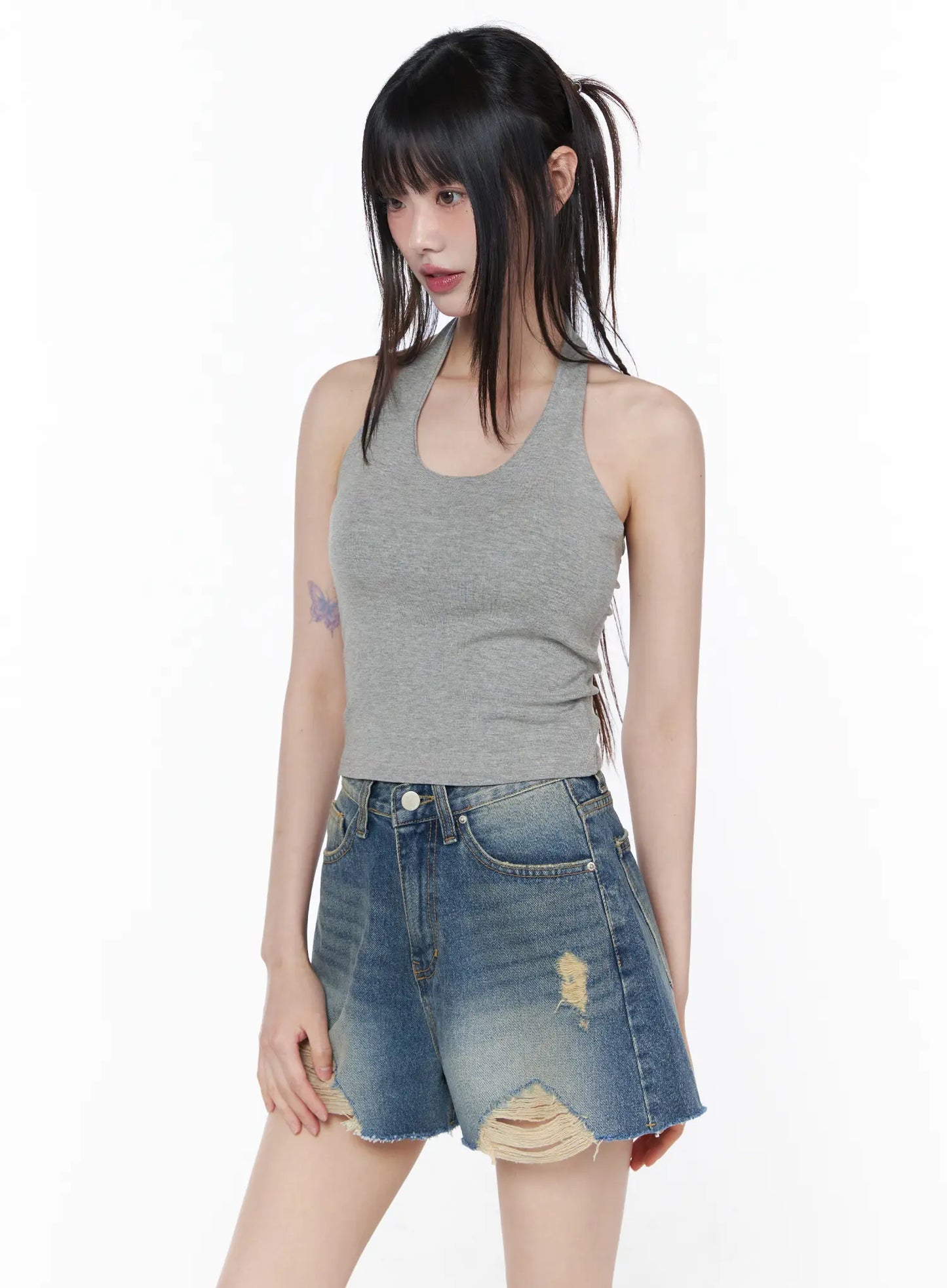 Basic Halter Neck Tank CU519