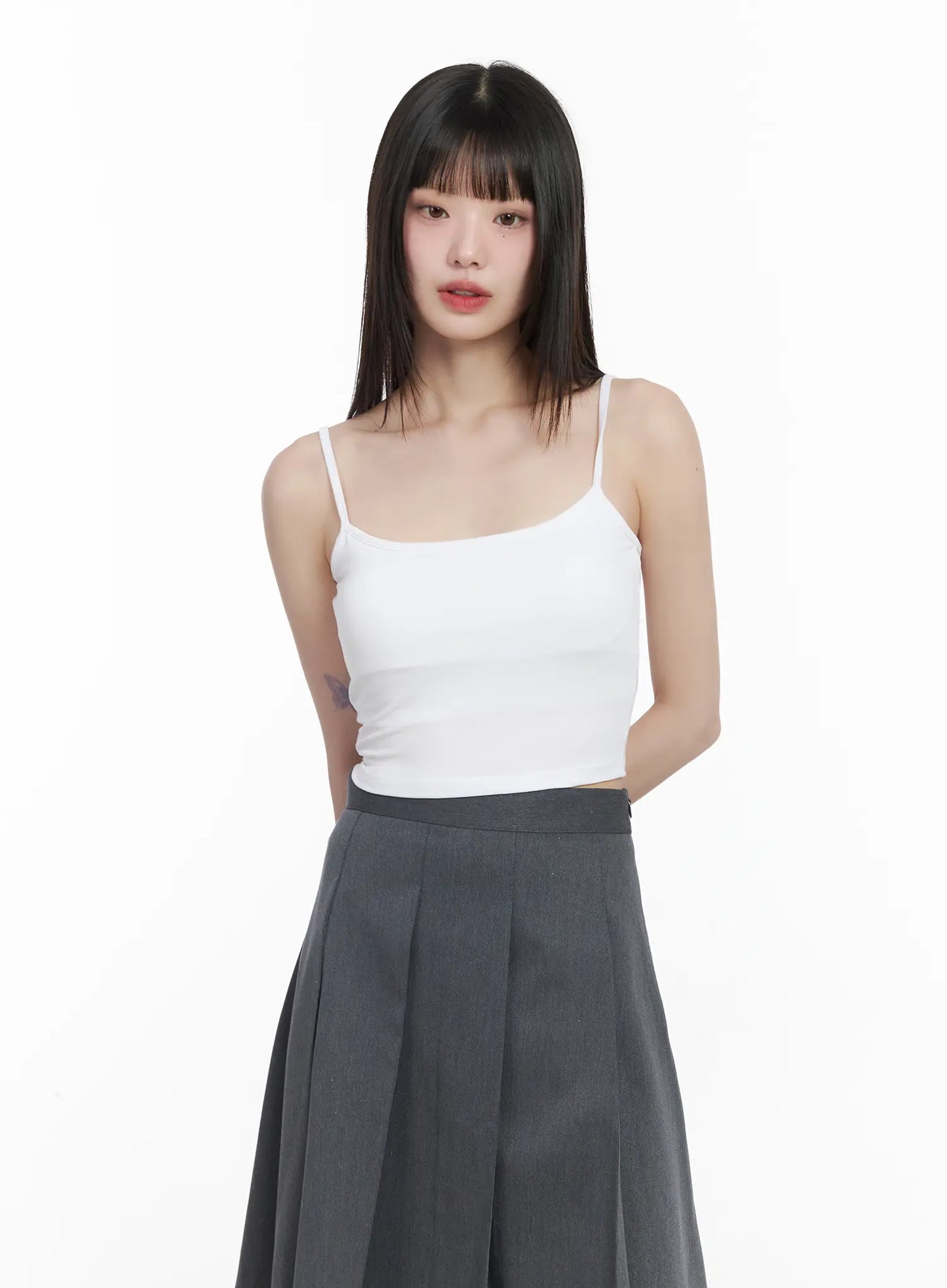 Basic Cropped Tank Top CM525