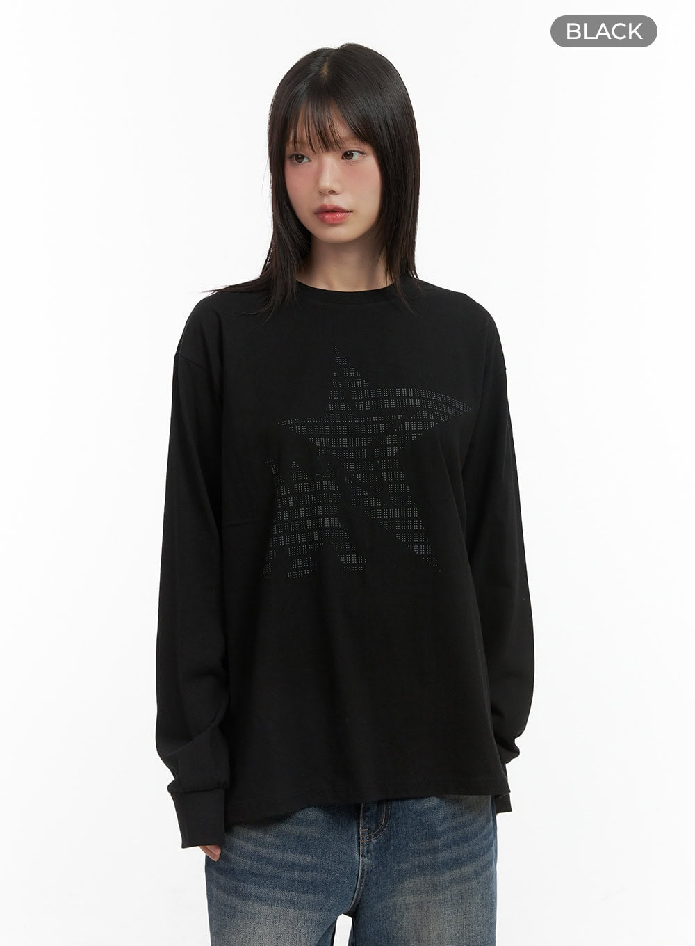Basic Loose Fit Long Sleeve Tee CO410