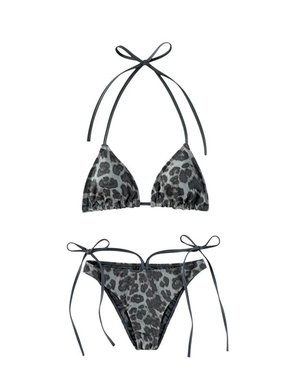 Chic Leopard Print Bikini Set IY514