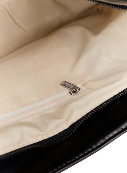 Chic Vegan Leather Shoulder Bag CM526