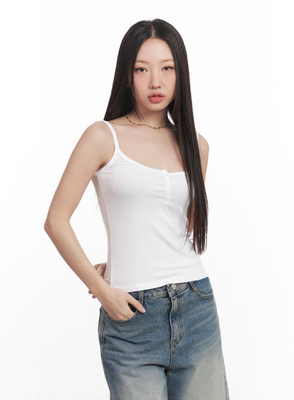 Buttoned Cami Top CM528