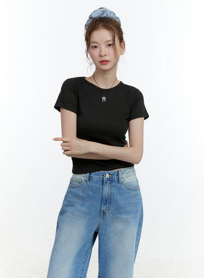 Basic Short Sleeve Top CF503