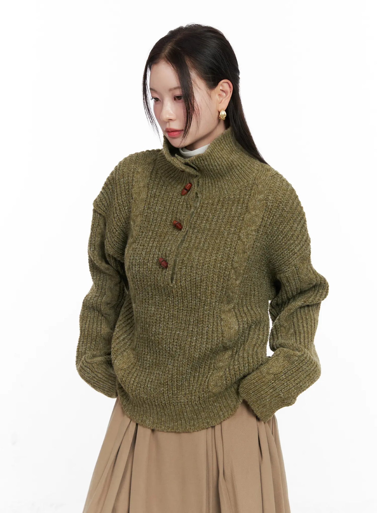 Chunky Knit Pullover CO531
