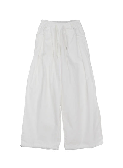 Balloon Wide Leg Cotton Pants CO515