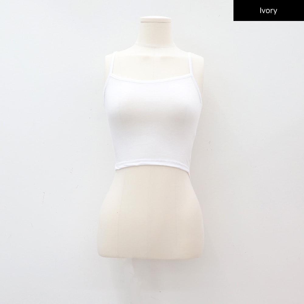 Basic Cropped Cami Top CA07