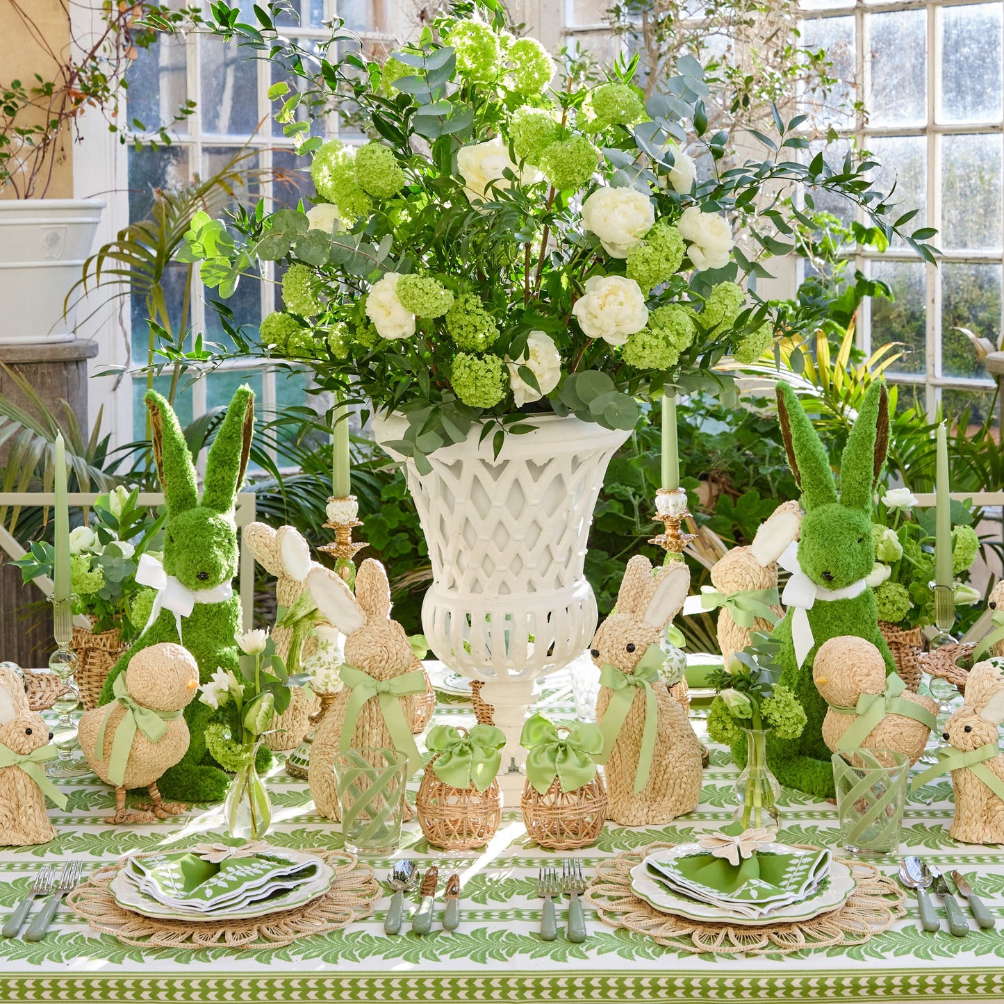 Adelaide White Lattice Urn
