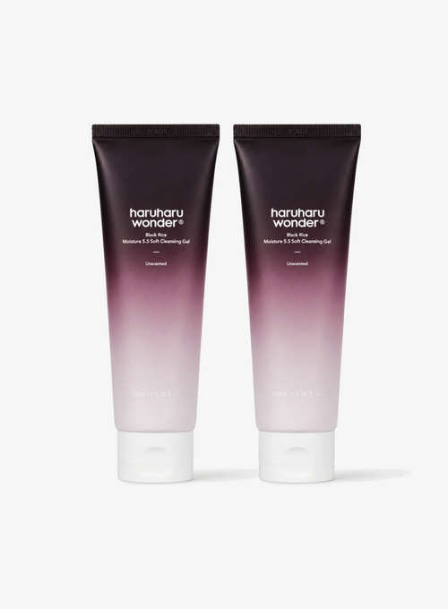 Black Rice Moisture 5.5 Soft Cleansing Gel Duo Set (100ml*2ea)