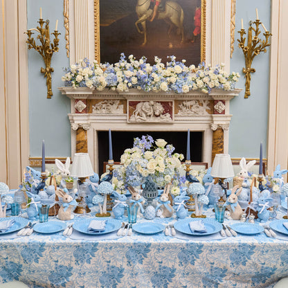 Blue Eloise Gingham Placemats & Napkins (Set of 4)
