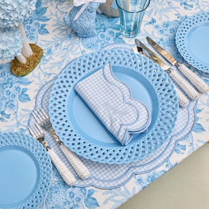 Blue Eloise Gingham Placemats (Set of 4)