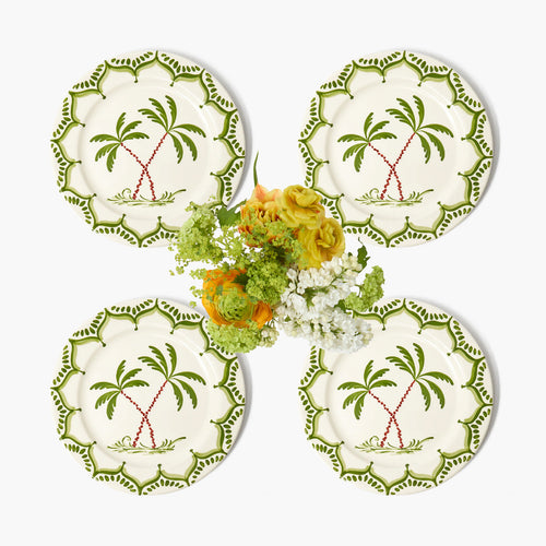Jardin de Palmier Starter Plates (Set of 4)