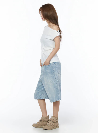 Asymmetric One-Shoulder Top IU525