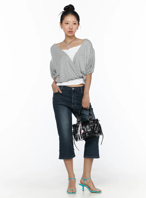 Axel Slit Capri Jeans CL510