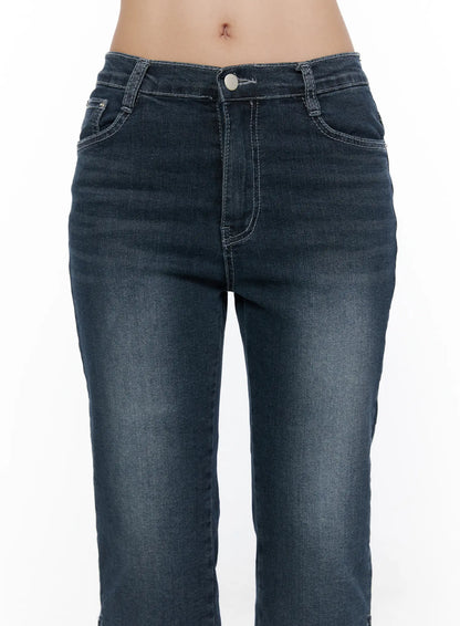 Axel Slit Capri Jeans CL510