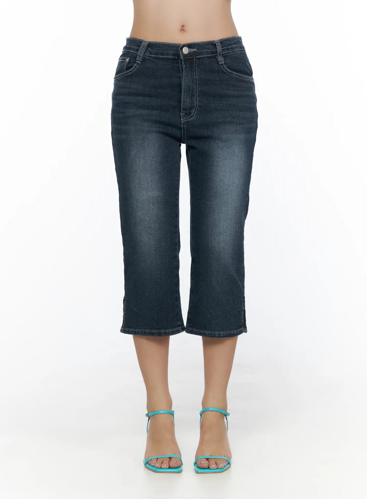 Axel Slit Capri Jeans CL510