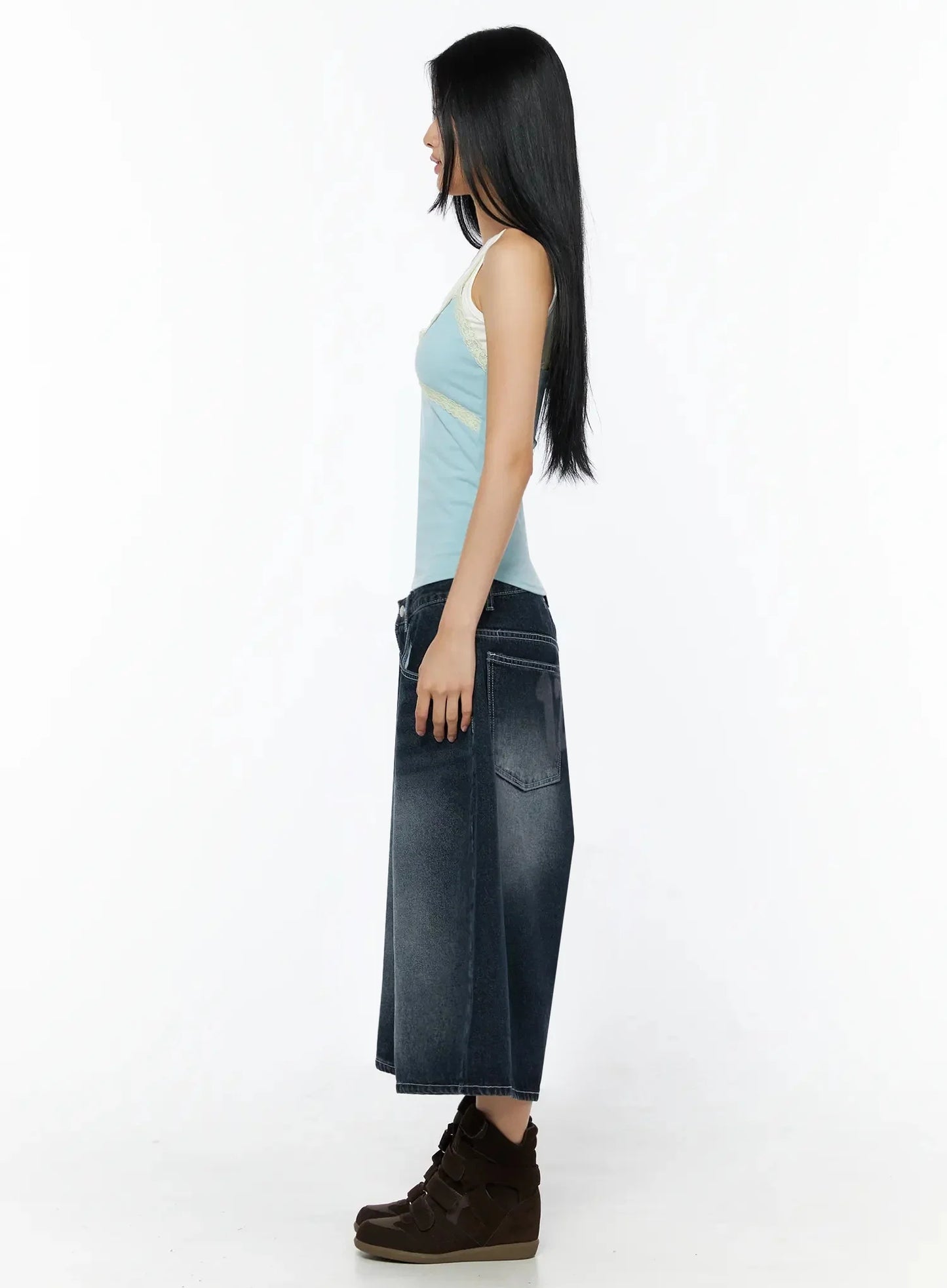 Back Print Jorts IL509