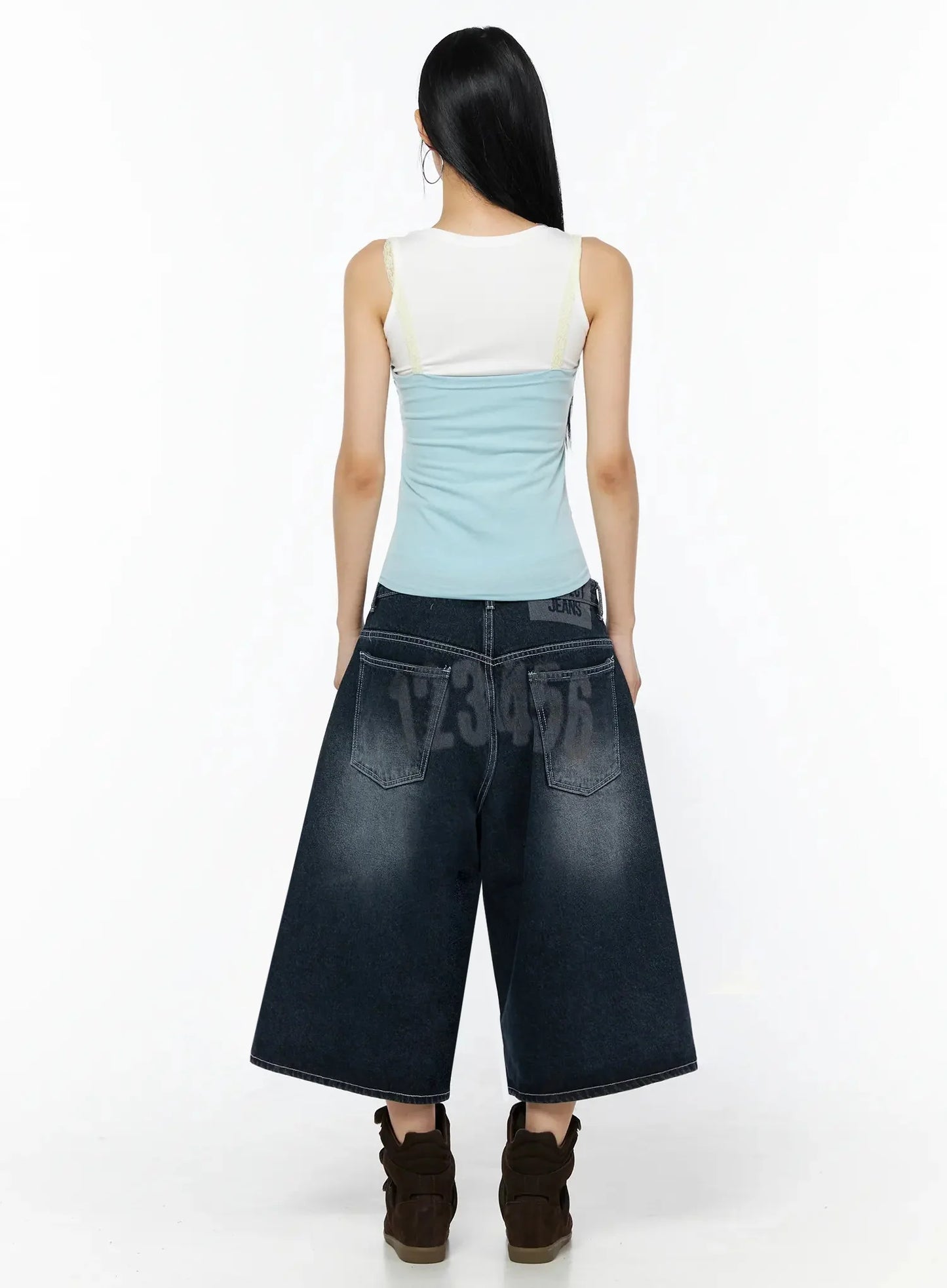 Back Print Jorts IL509