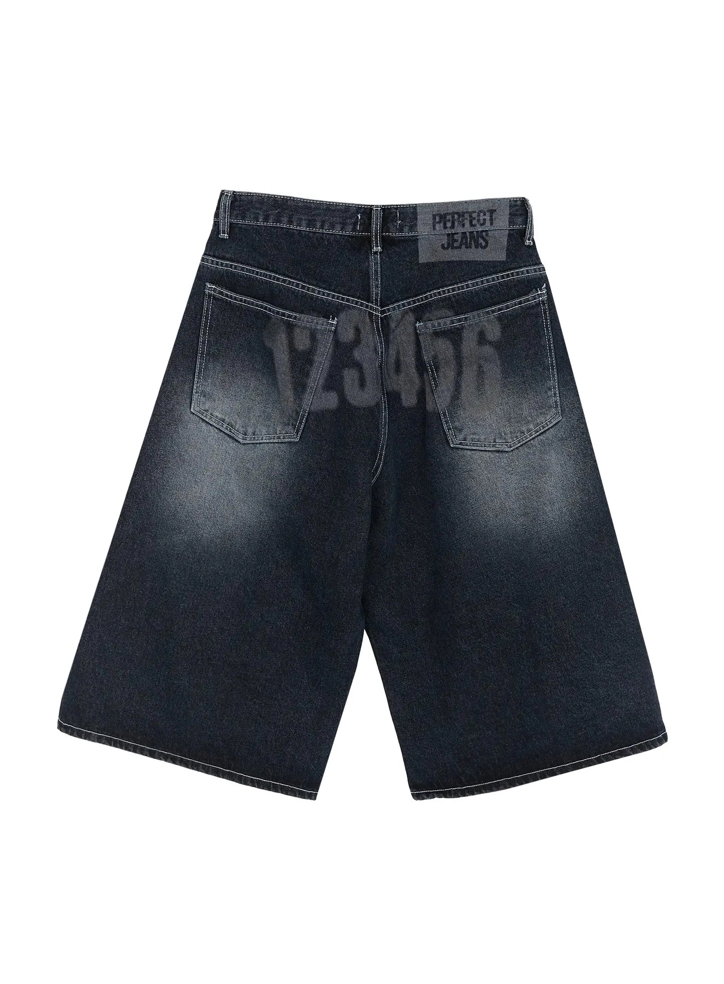 Back Print Jorts IL509