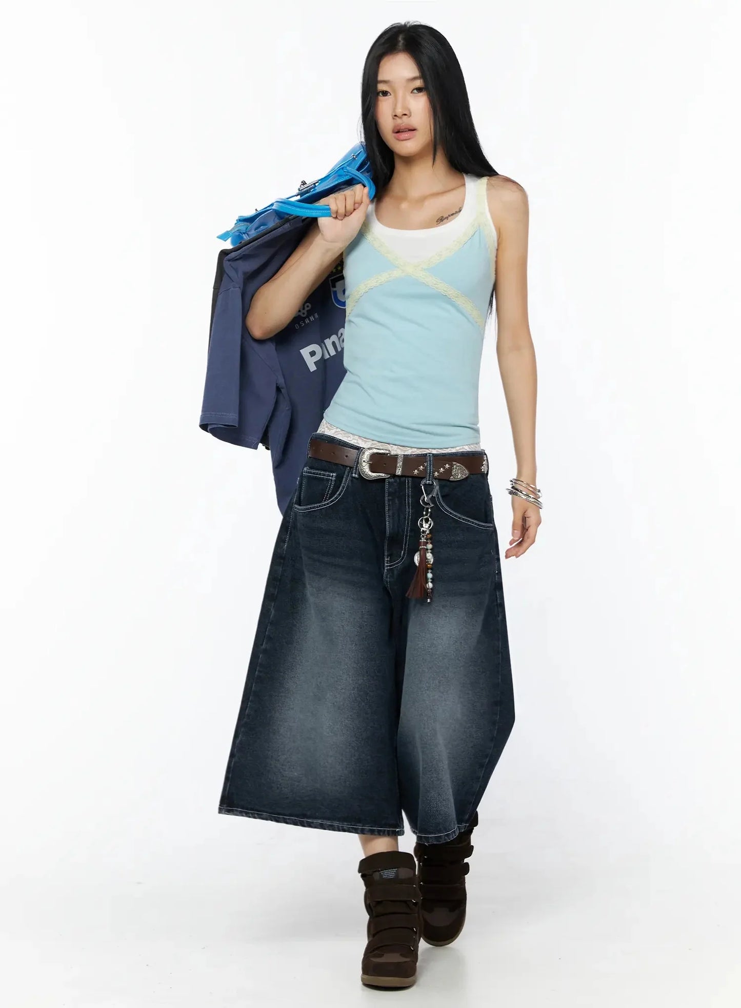 Back Print Jorts IL509