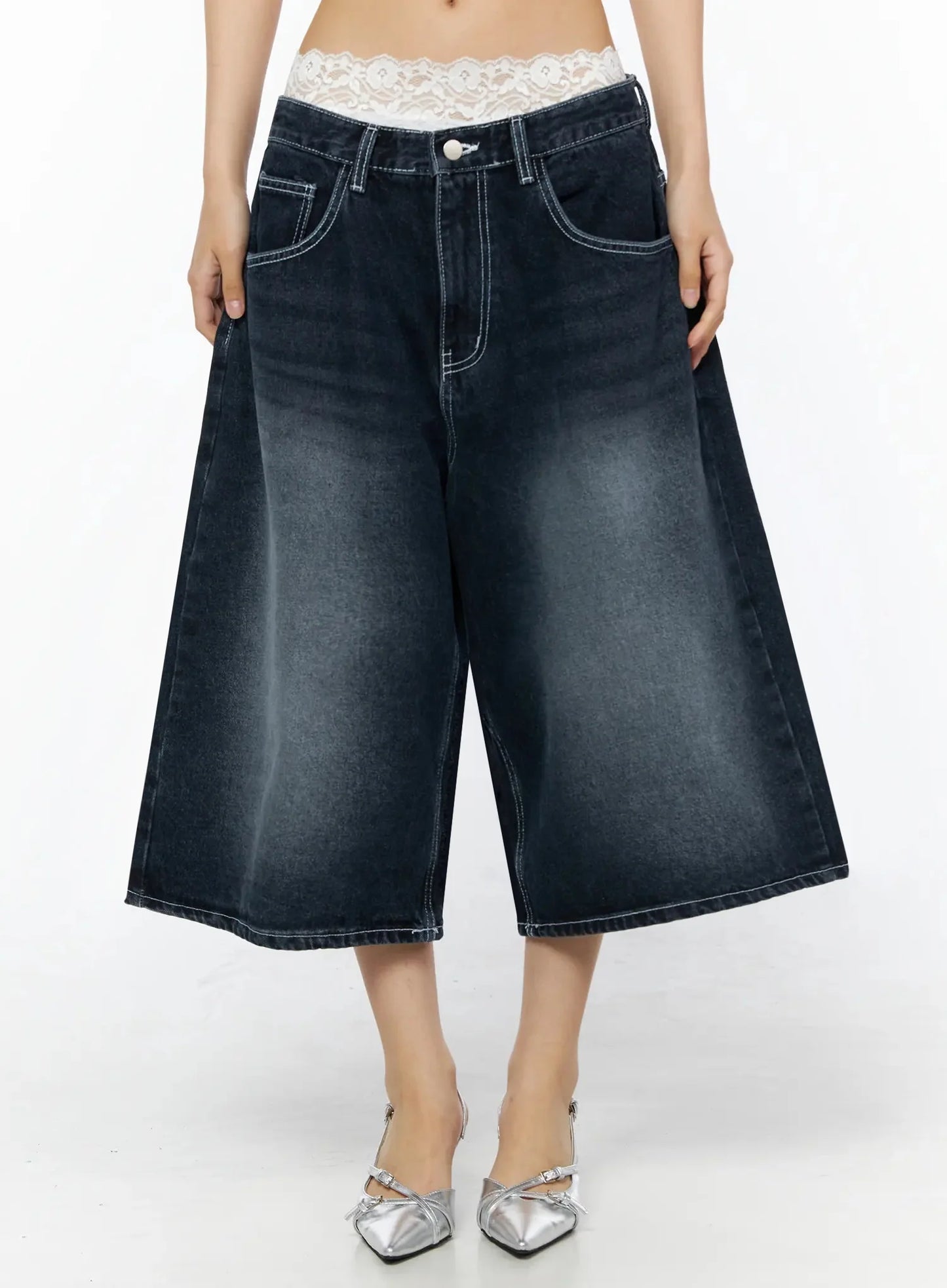 Back Print Jorts IL509