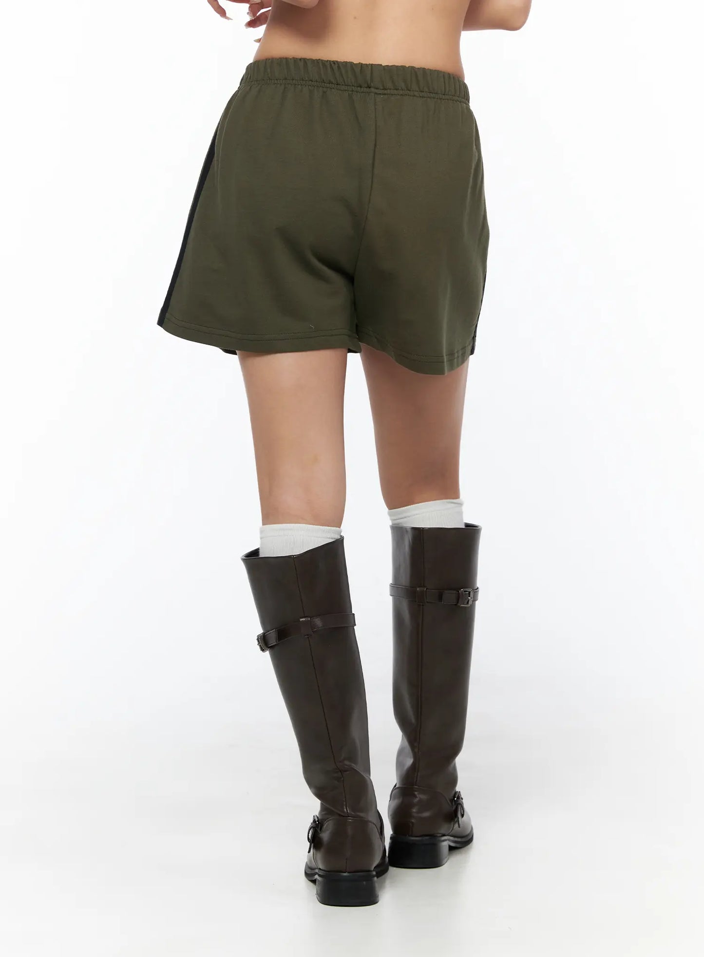Banded Cotton Shorts CU524