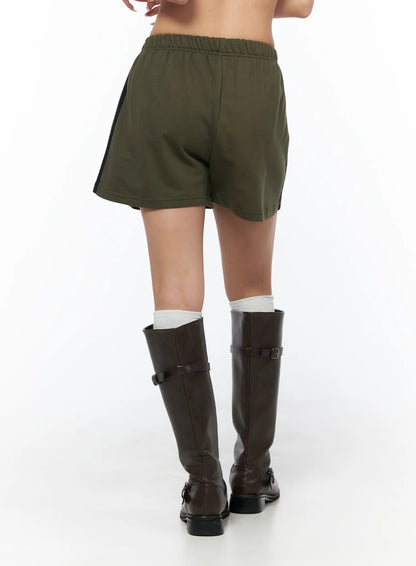 Banded Cotton Shorts CU524