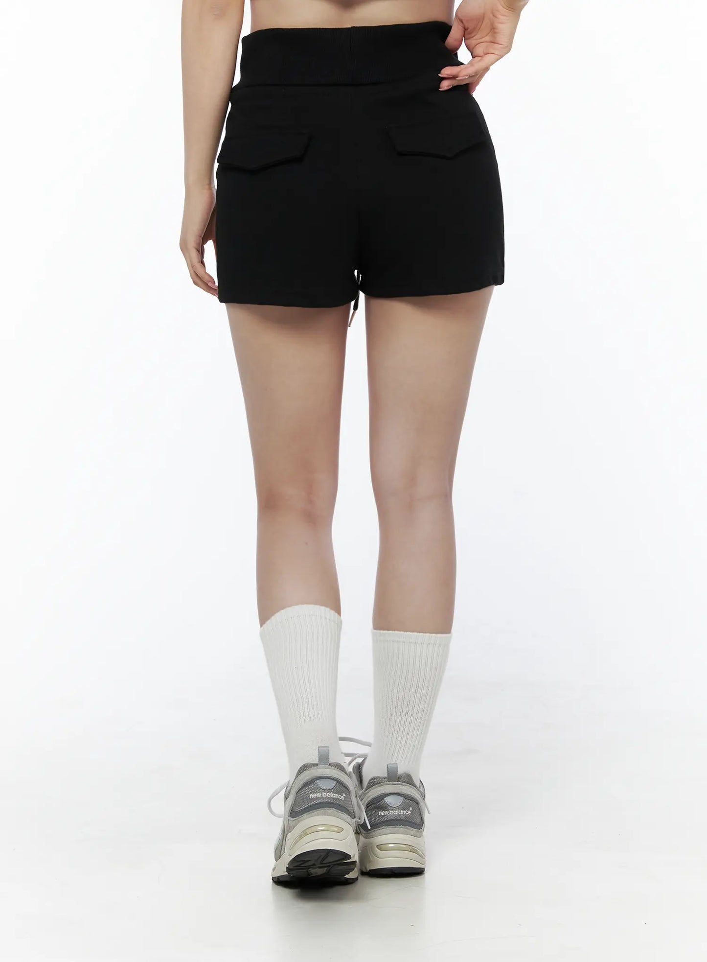 Basic Drawstring Lounge Shorts IU525