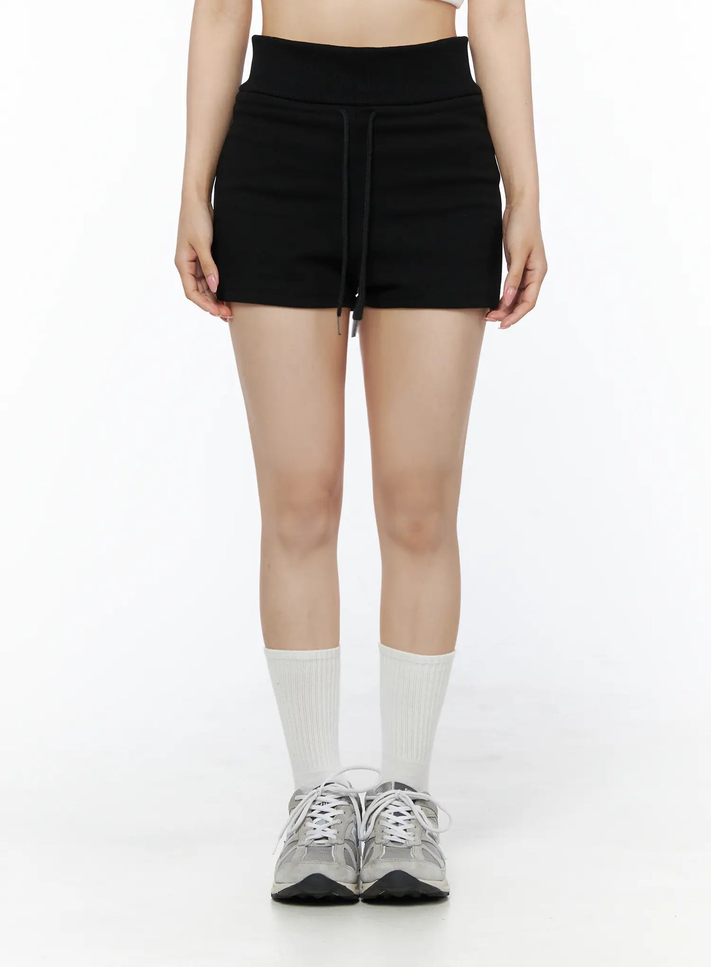 Basic Drawstring Lounge Shorts IU525