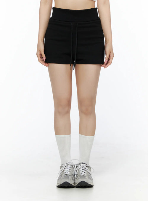 Basic Drawstring Lounge Shorts IU525
