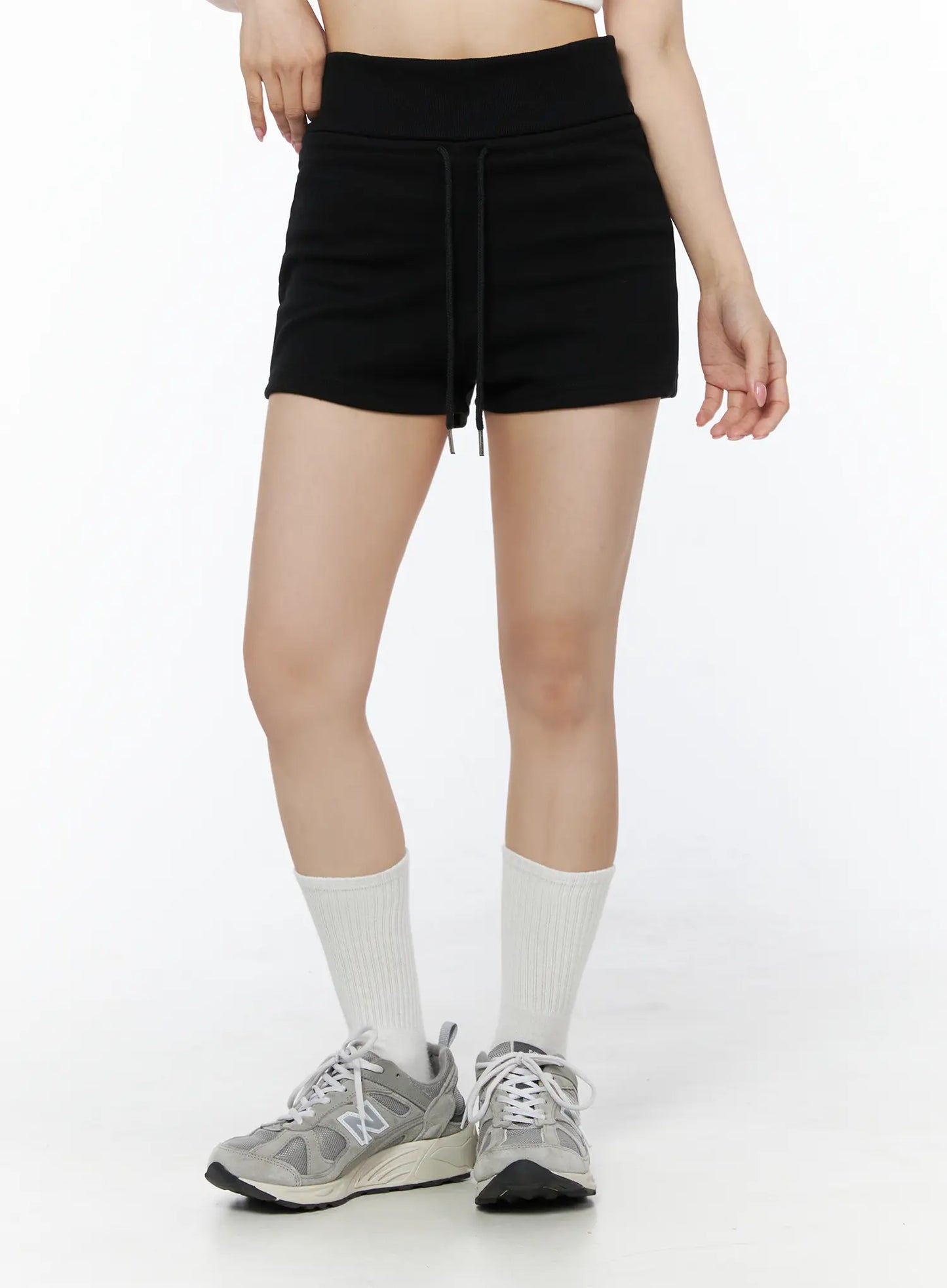 Basic Drawstring Lounge Shorts IU525