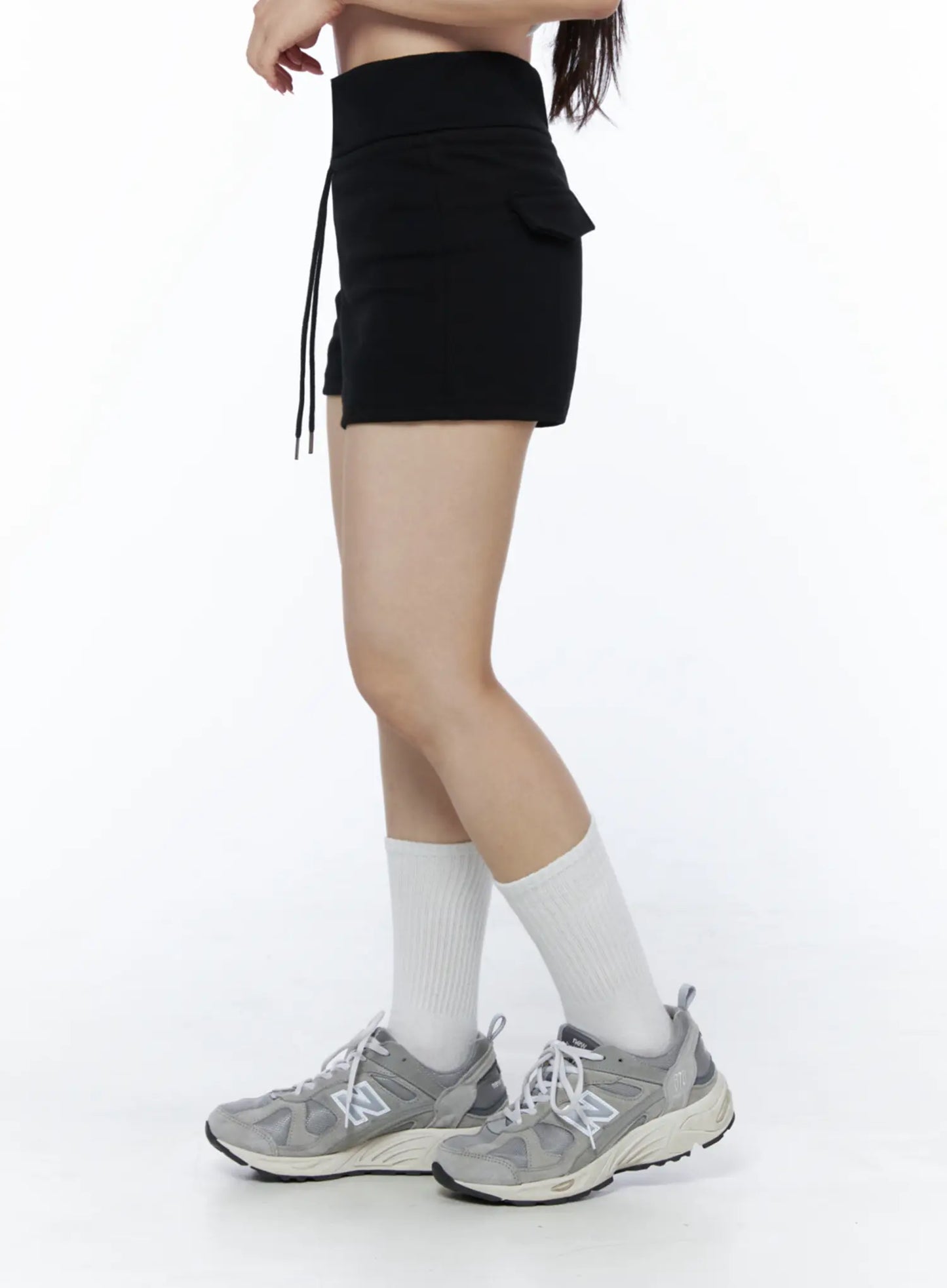 Basic Drawstring Lounge Shorts IU525
