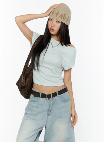 Basic One-Shoulder Top CU529