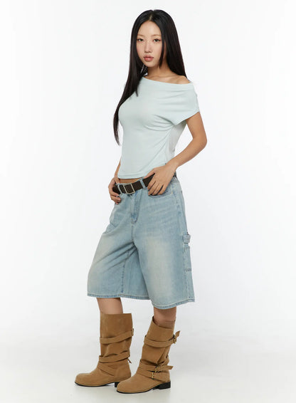 Basic One-Shoulder Top CU529