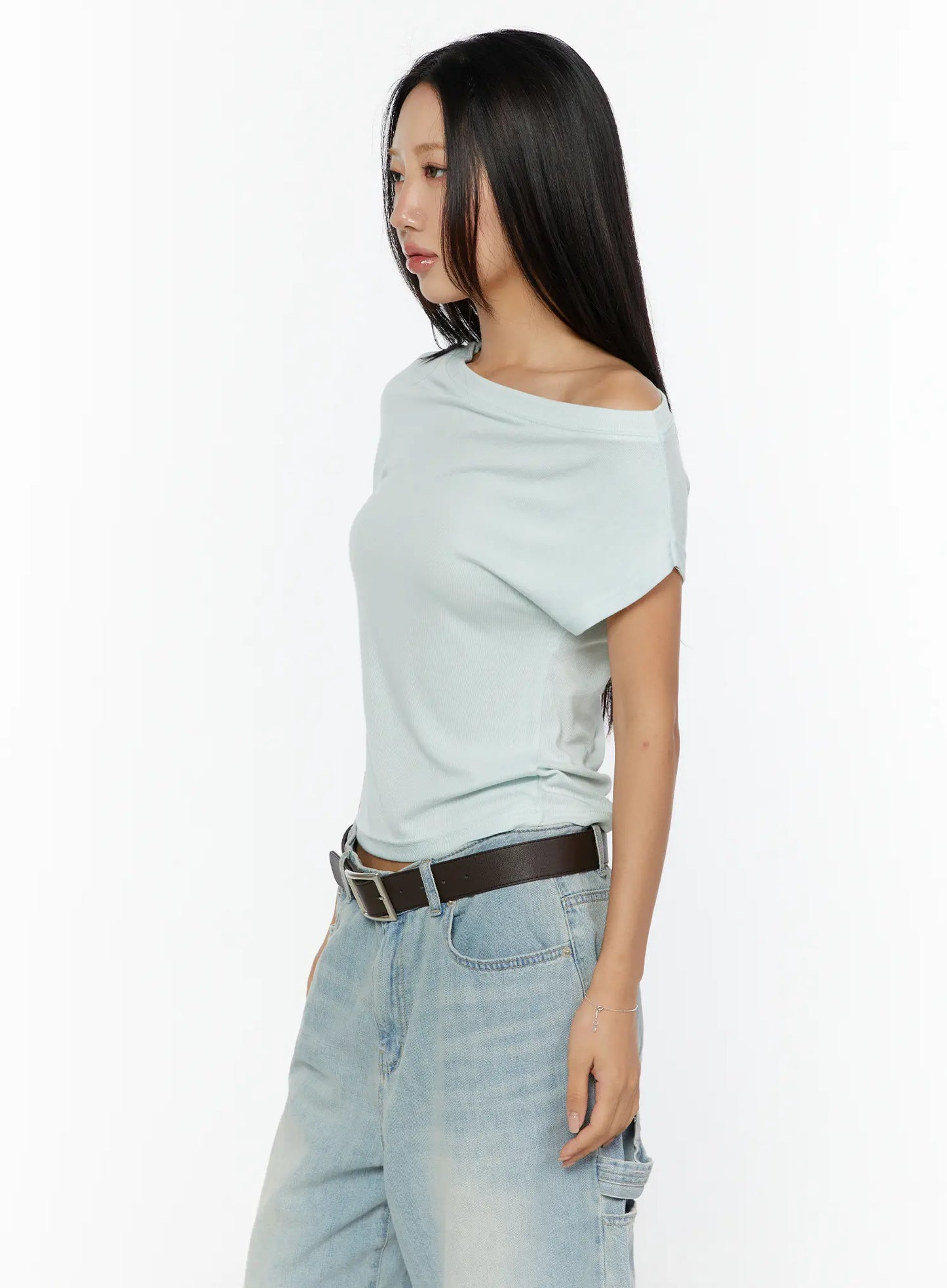 Basic One-Shoulder Top CU529