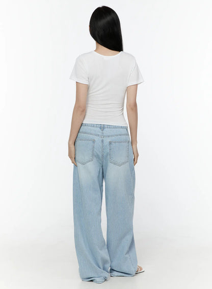 Basic Round Neck Tee IL506