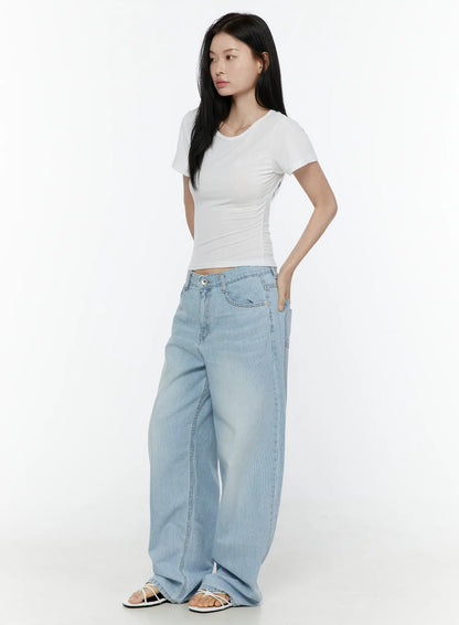 Basic Round Neck Tee IL506
